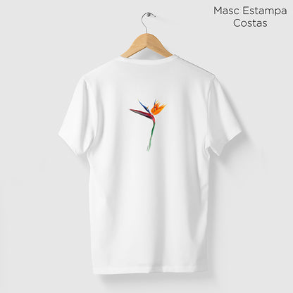 Camiseta Amazônia STRELITZIA – BRANCO - cód 2210