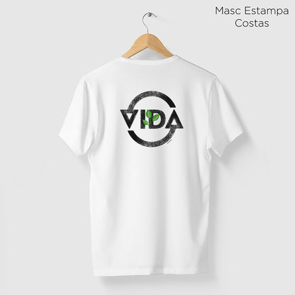 Camiseta Amazônia CICLO DA VIDA – BRANCO - cód 2214