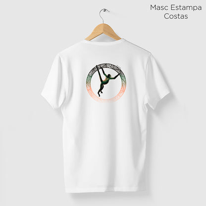Camiseta Amazônia MACACO LOGO – BRANCO - cód 2216