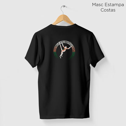 Camiseta Amazônia MACACO LOGO – PRETO - cód 2216