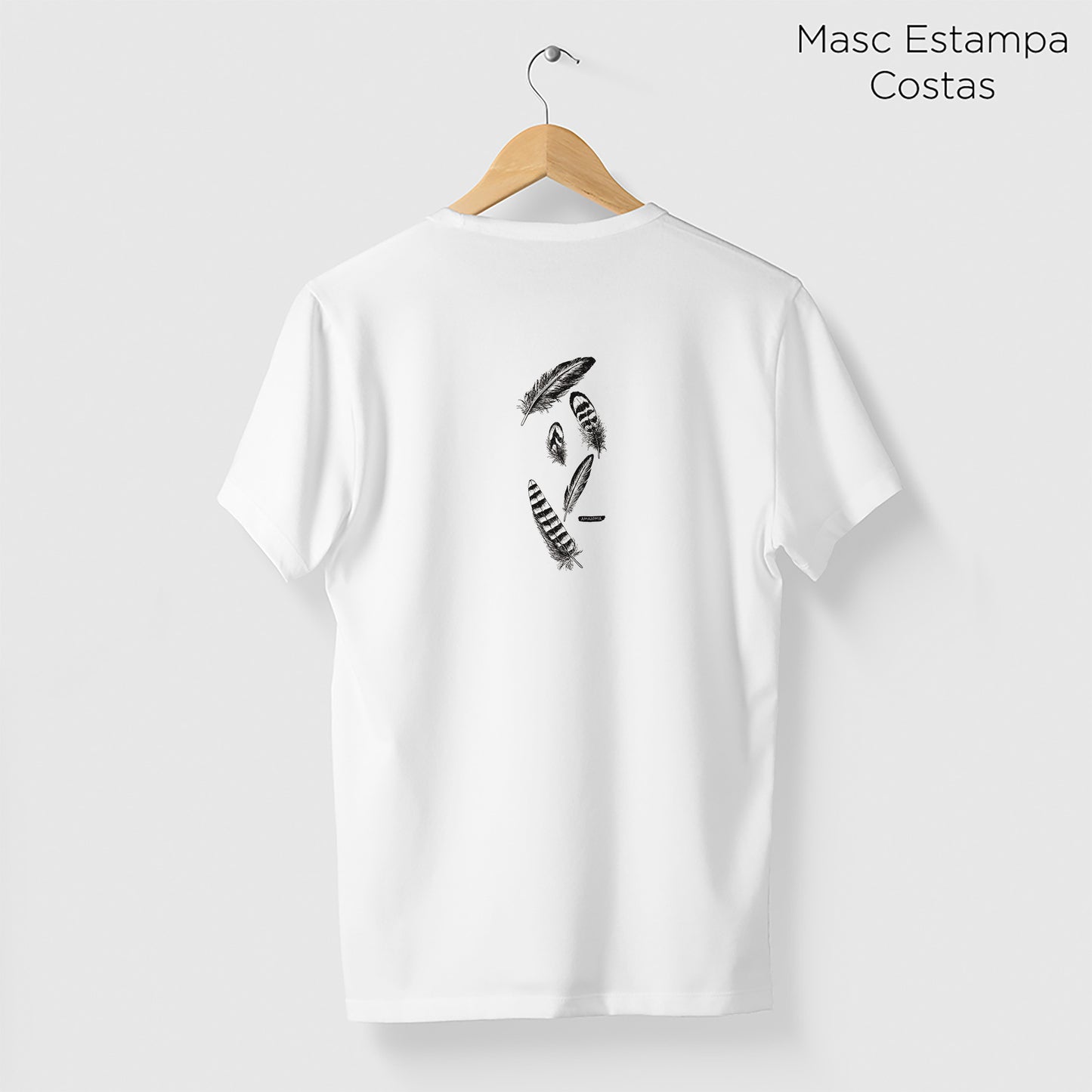 Camiseta Amazônia PENAS – BRANCO - cód 2218