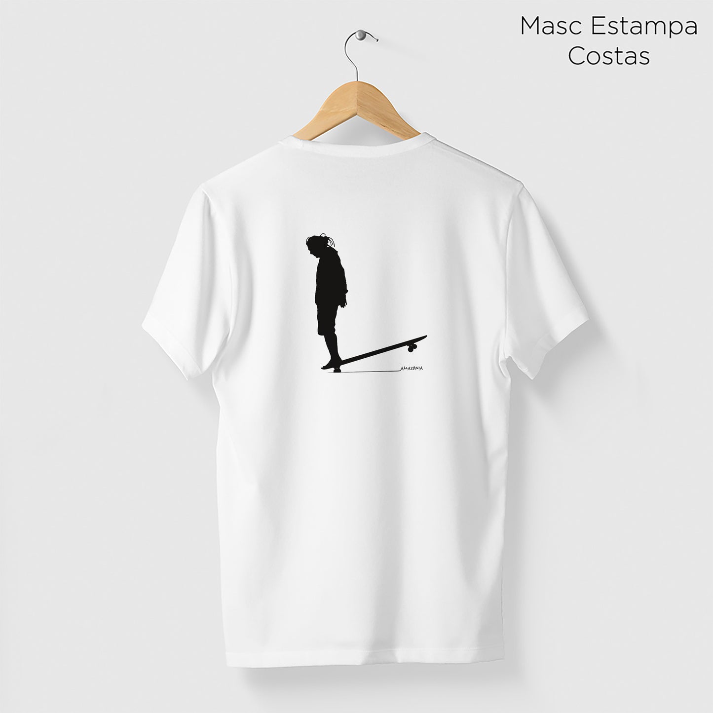 Camiseta Amazônia SK8 – BRANCO - cód 2219