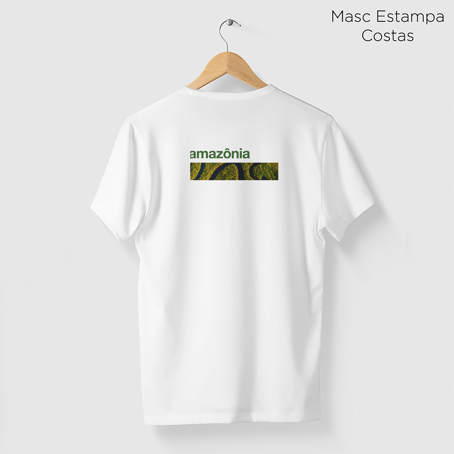 Camiseta Amazônia BIOMA AMAZÔNIA – BRANCO - cód 2225