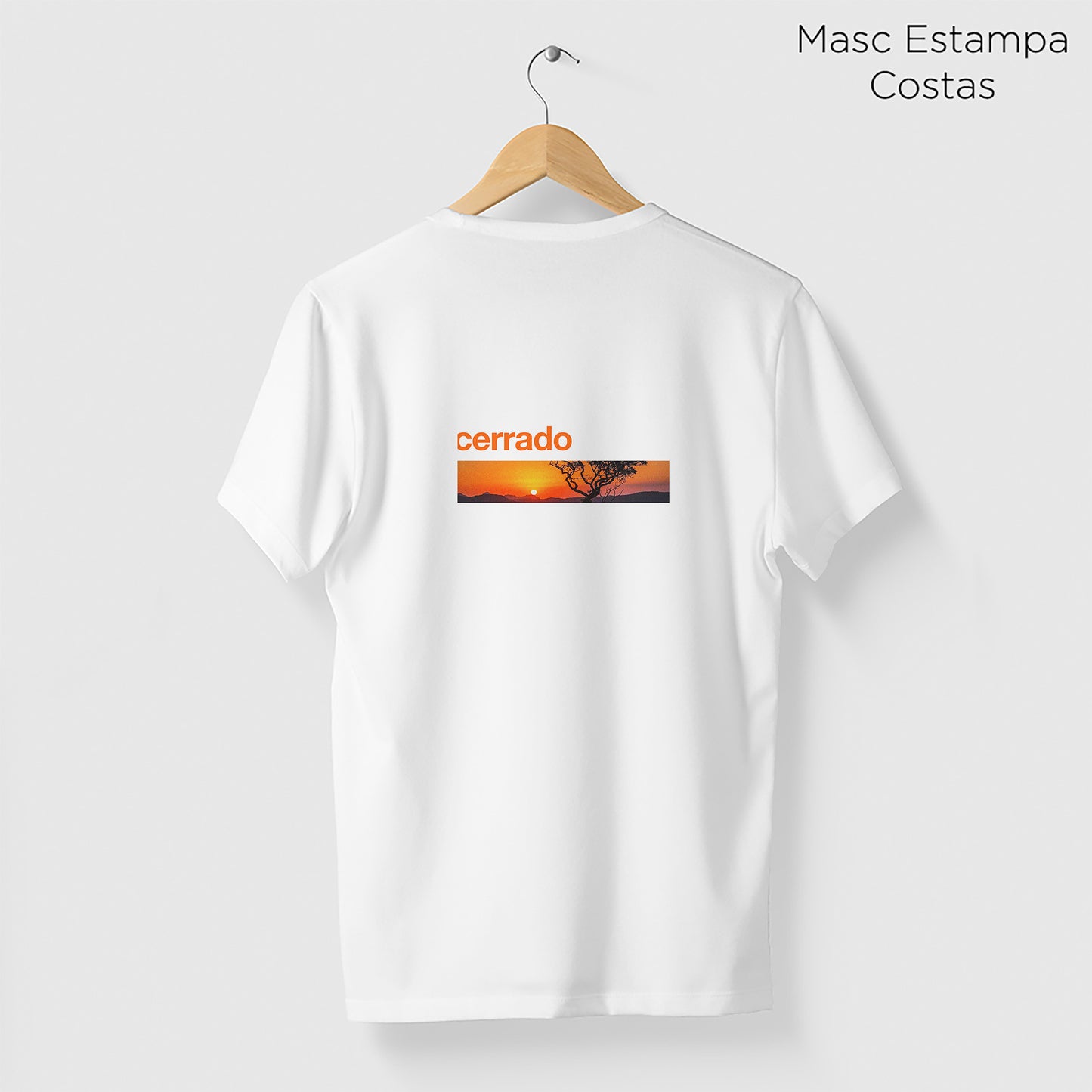 Camiseta Amazônia BIOMA CERRADO – BRANCO - cód 2227