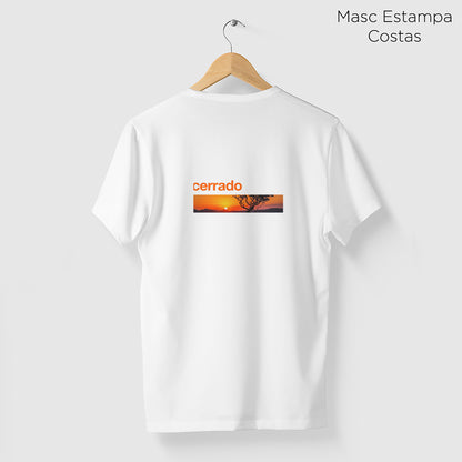 Camiseta Amazônia BIOMA CERRADO – BRANCO - cód 2227