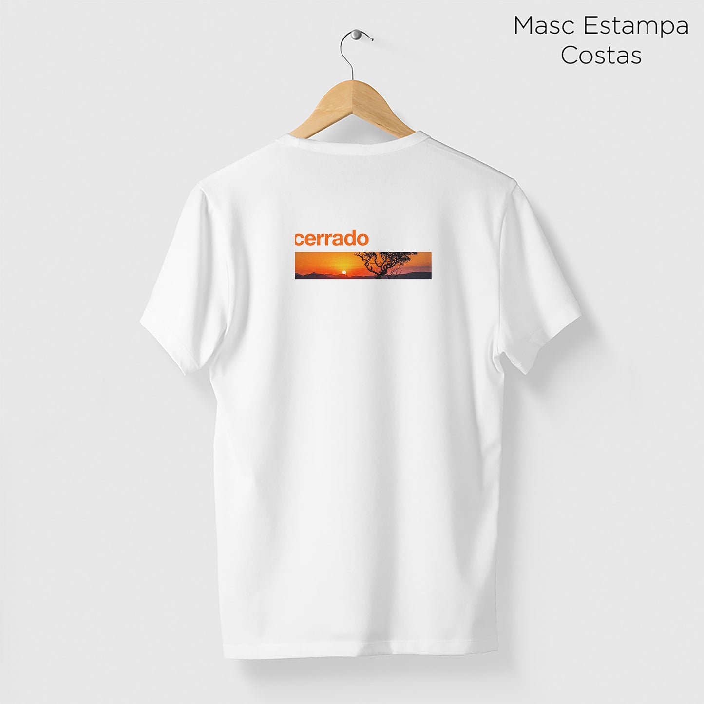 Camiseta Amazônia BIOMA CAATINGA – BRANCO - cód 2226