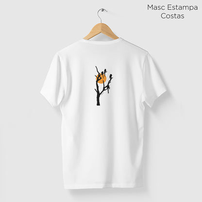 Camiseta Amazônia ENTRE GALHOS - BRANCO - cód 2231
