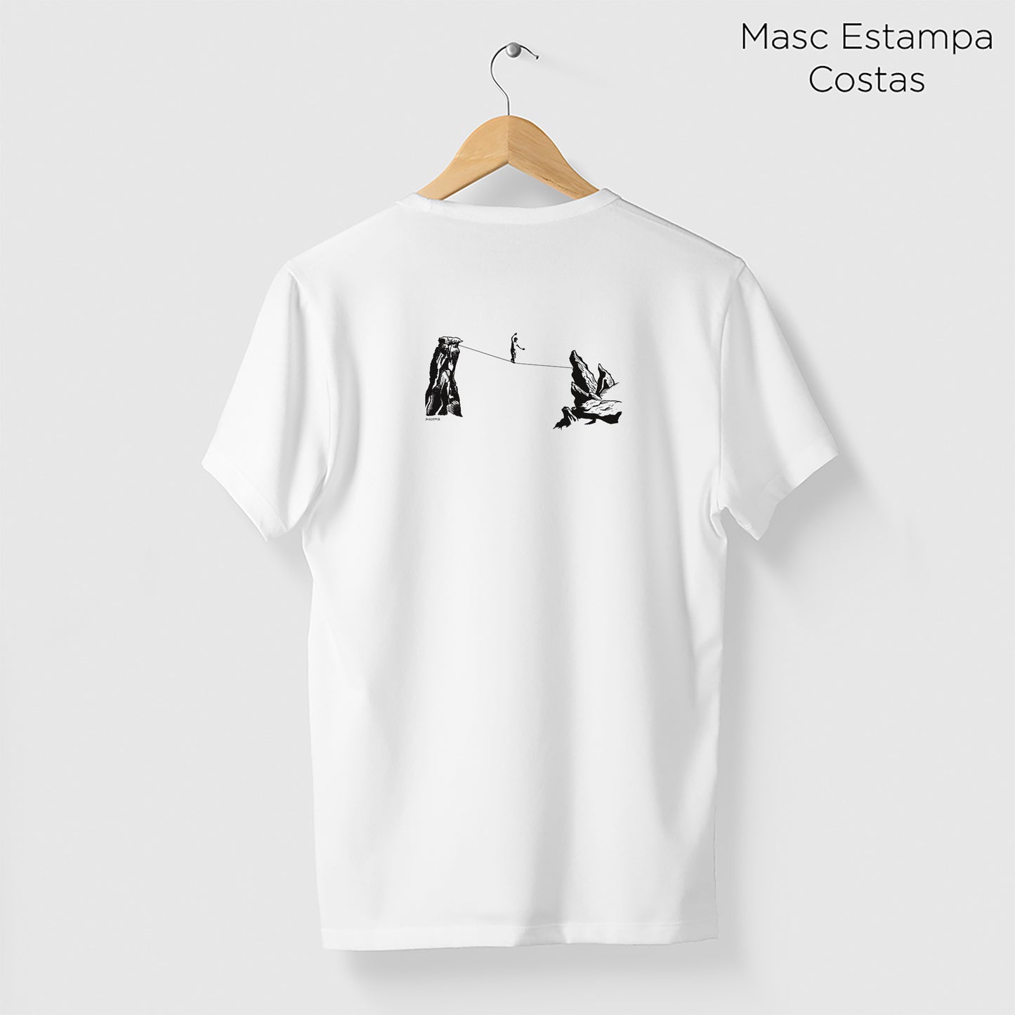 Camiseta Amazônia HIGHLINE - BRANCO - cód 2237