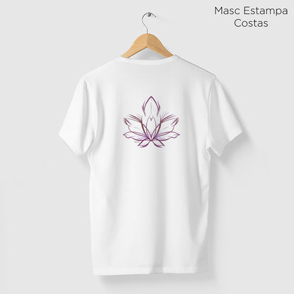 Camiseta Amazônia FLOR DE LUZ - BRANCO - cód 2259
