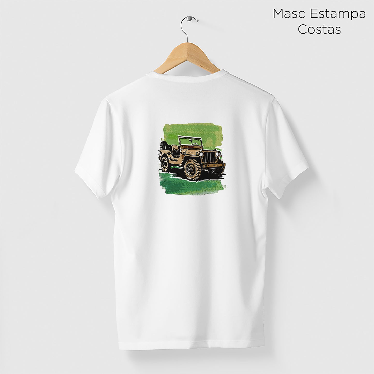 Camiseta Amazônia EXPEDIÇÃO - BRANCO - cód 2273