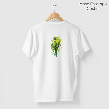 Camiseta Amazônia GREEN BIRD - BRANCO - cód 2303