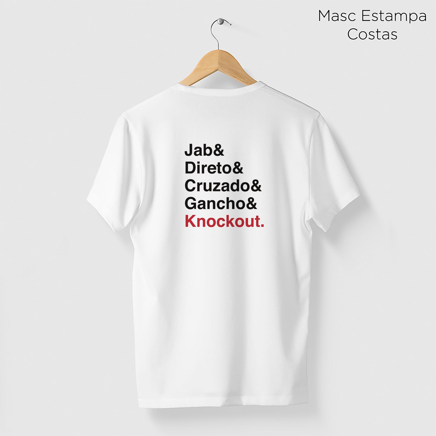 Camiseta Amazônia BOXE GOLPES – BRANCO - cód 2316