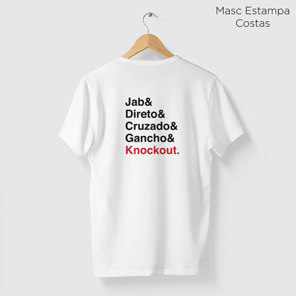 Camiseta Amazônia BOXE GOLPES – BRANCO - cód 2316