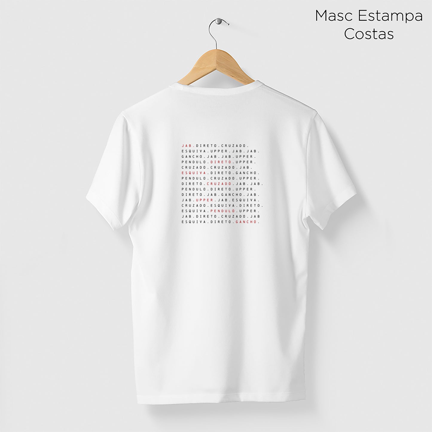 Camiseta Amazônia BOXE SEQUÊNCIA – BRANCO - cód 2317