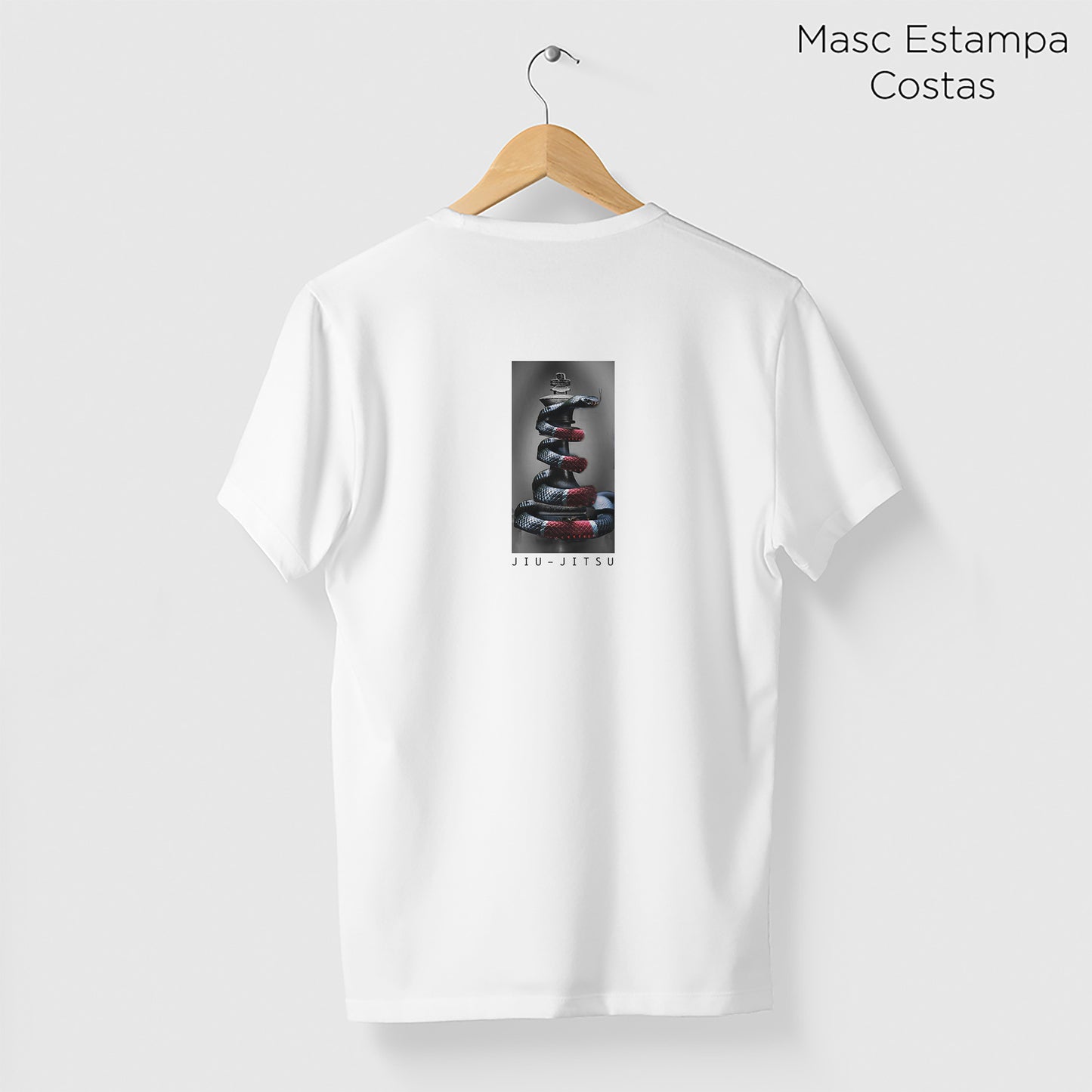 Camiseta Amazônia COBRA CORAL – BRANCO - cód 2321