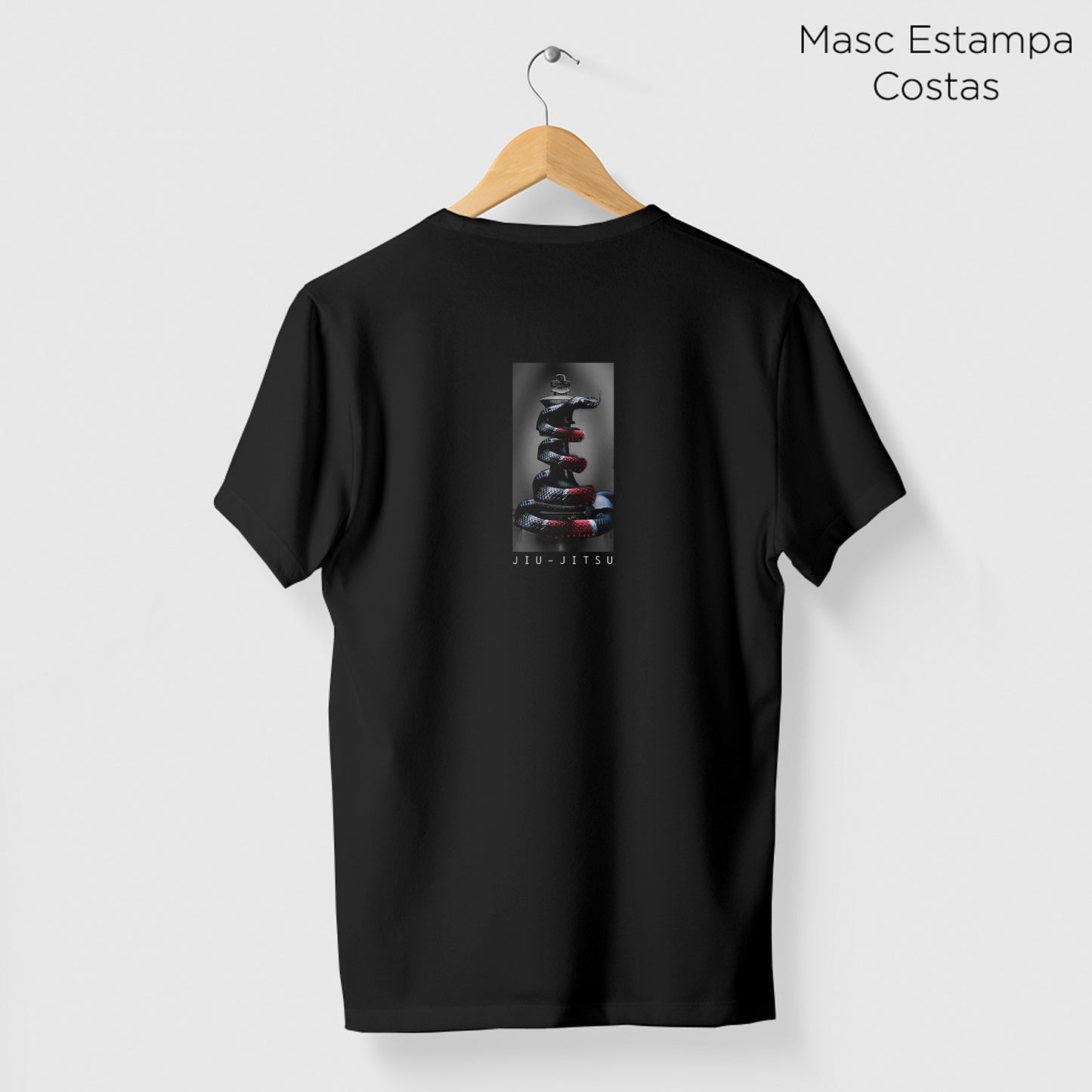 Camiseta Amazônia COBRA CORAL – PRETO - cód 2321