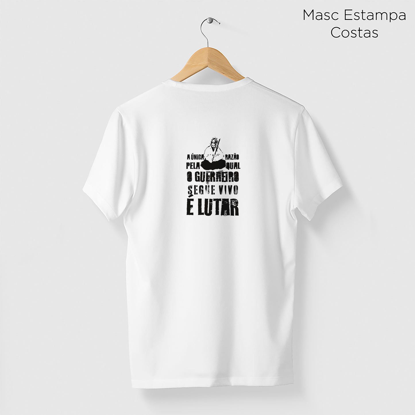 Camiseta Amazônia GUERREIRO – BRANCO - cód 2323
