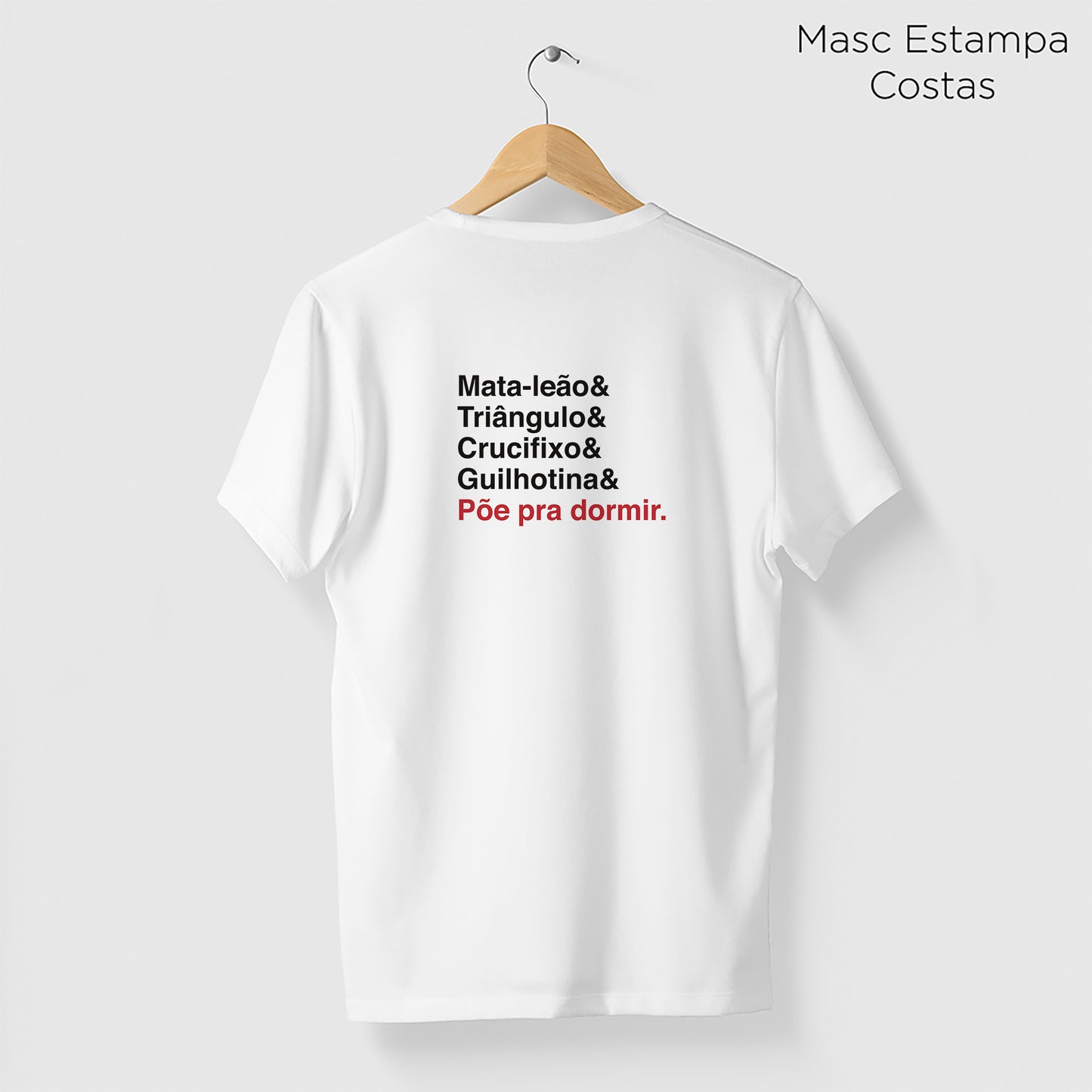 Camiseta Amazônia JIU-JITSU GOLPES – BRANCO - cód 2325