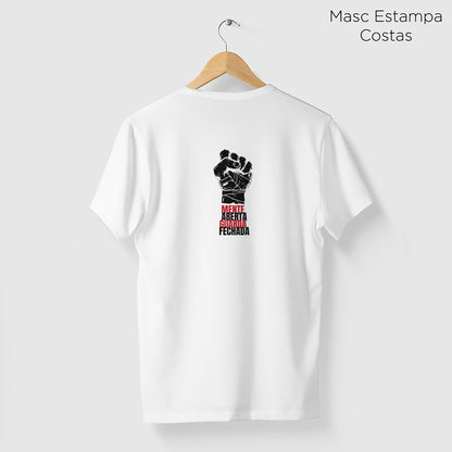 Camiseta Amazônia MENTE ABERTA – BRANCO - cód 2328
