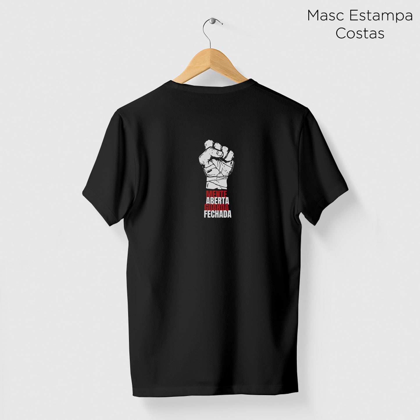 Camiseta Amazônia MENTE ABERTA – PRETO - cód 2328