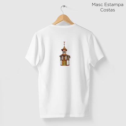 Camiseta Amazônia IGREJINHA DE MILHO VERDE - BRANCO - cód 2336