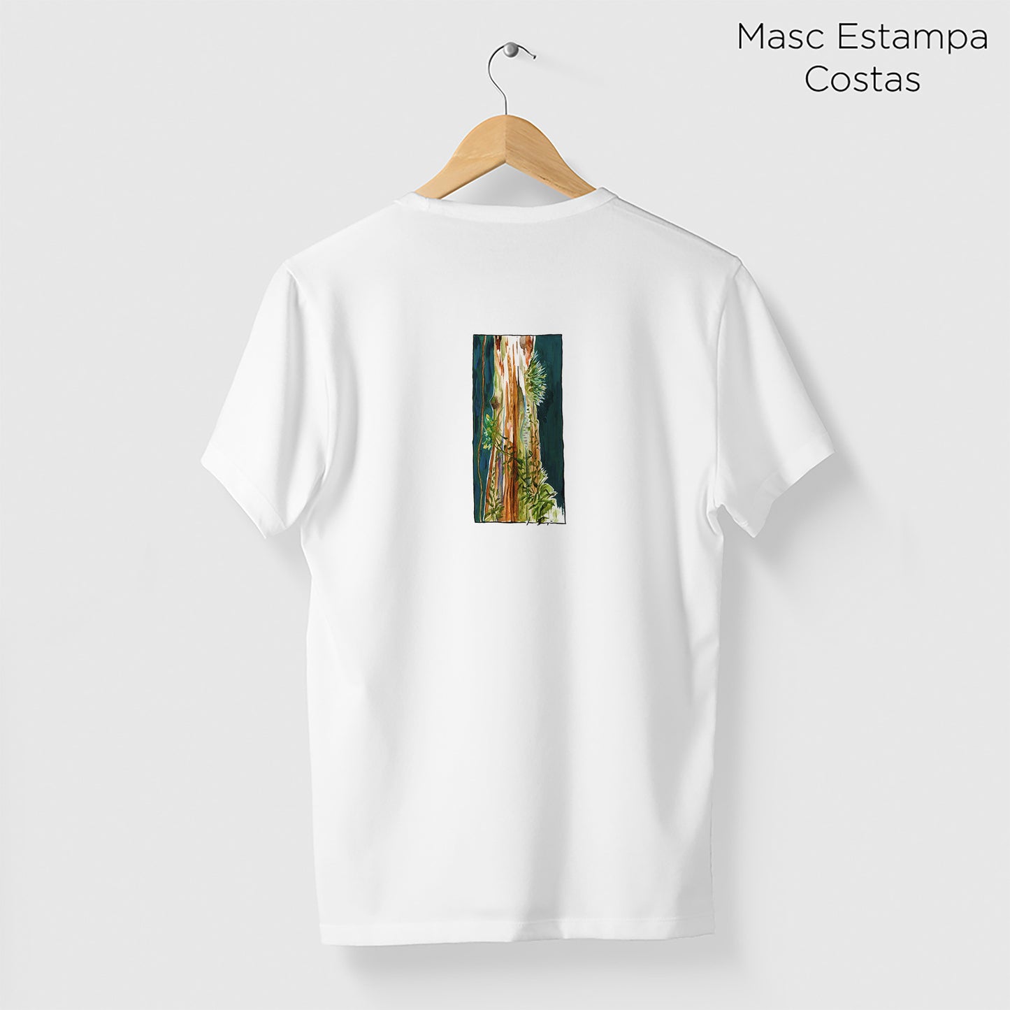 Camiseta Amazônia GUARANTÃ - BRANCO - cód 2337