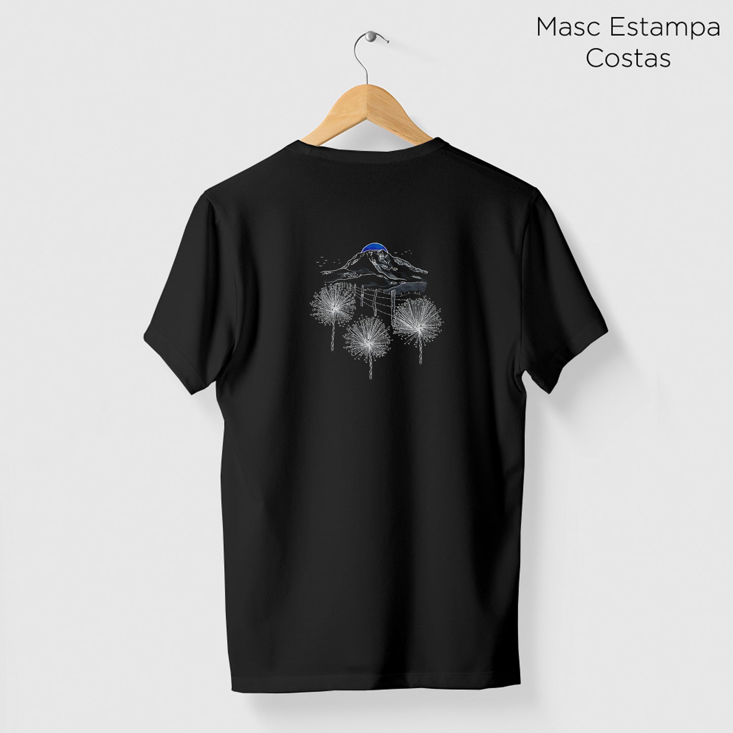Camiseta Amazônia PICO DO ITAMBÉ - PRETO - cód 2356