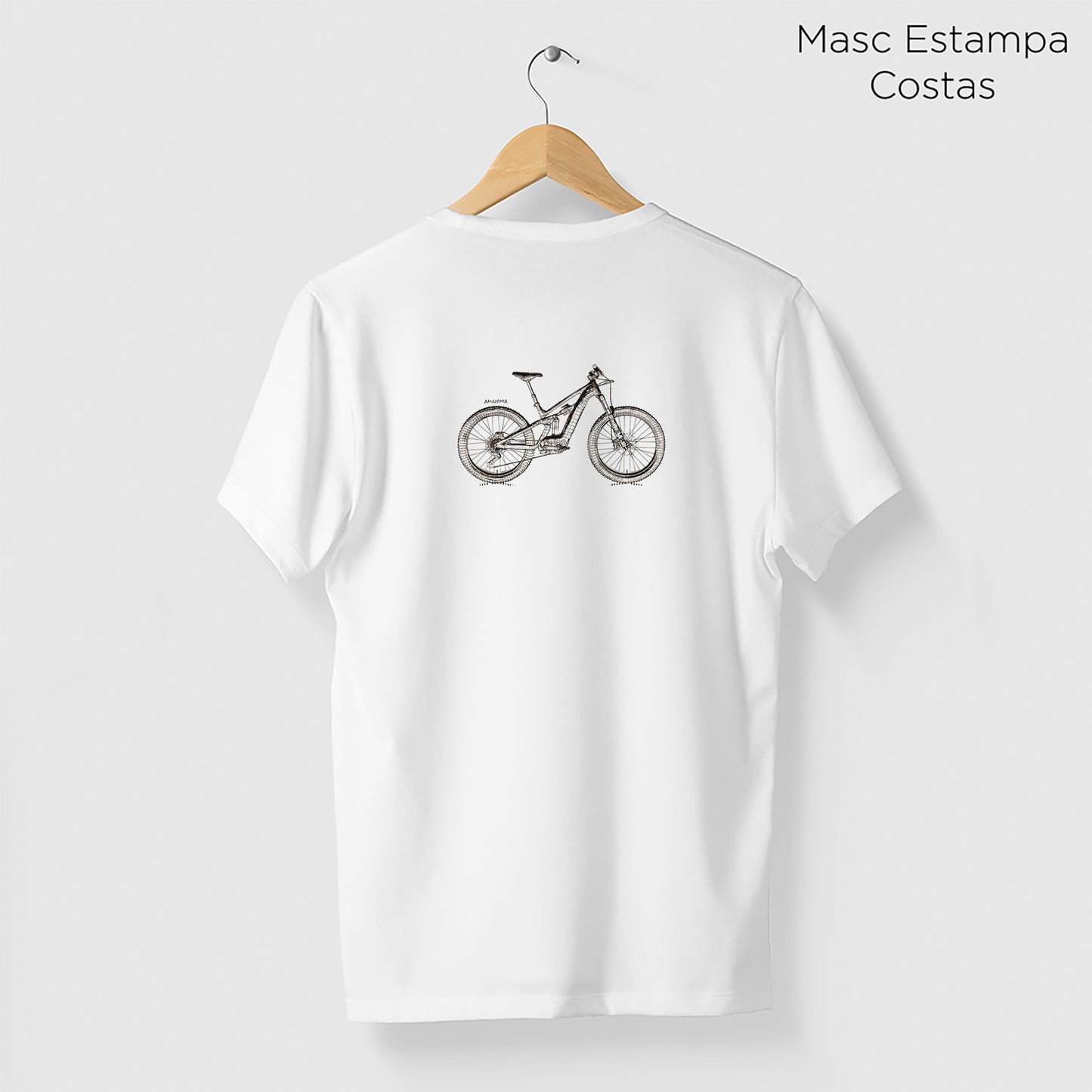Camiseta Amazônia MTB GRÁFICA – BRANCO - cód 2359