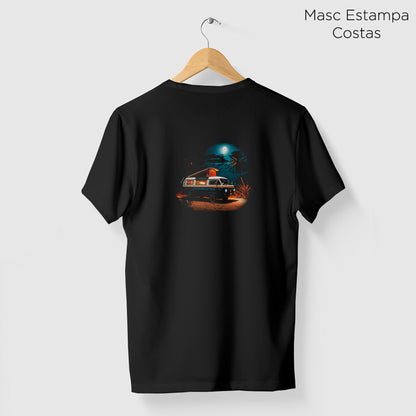 Camiseta Amazônia KOMBI TRIP - PRETO - cód 2362