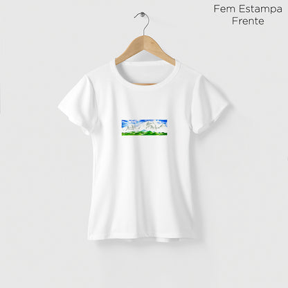 Camiseta Amazônia CAPARAÓ - BRANCO - cód 10562