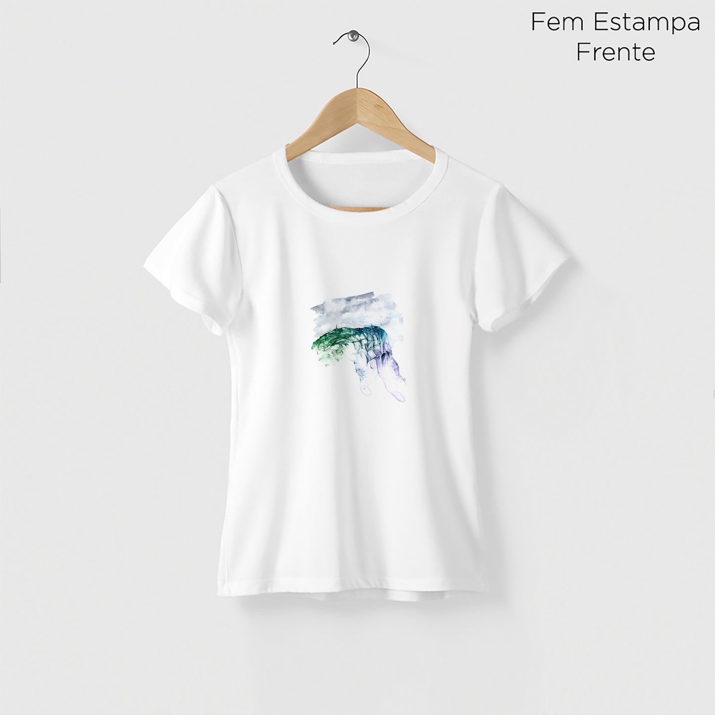 Camiseta Amazônia PICO DA BANDEIRA - BRANCO - cód 10563