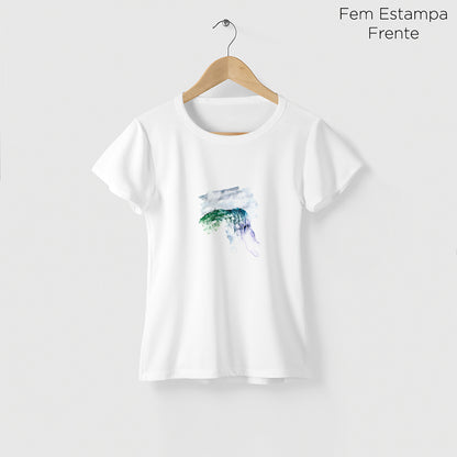 Camiseta Amazônia PICO DA BANDEIRA - BRANCO - cód 10563