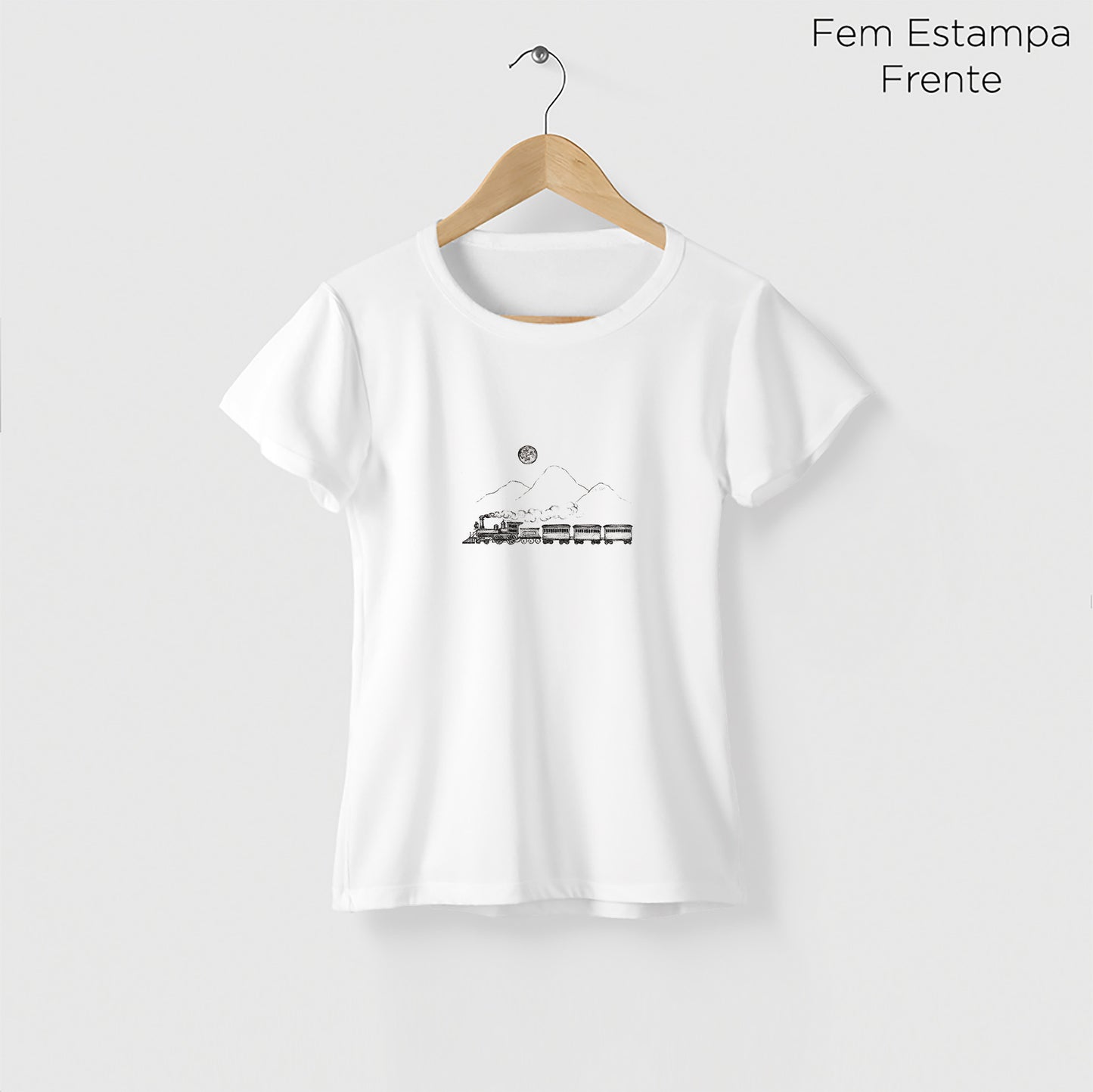 Camiseta Amazônia MARIA FUMAÇA - BRANCO - cód 2027