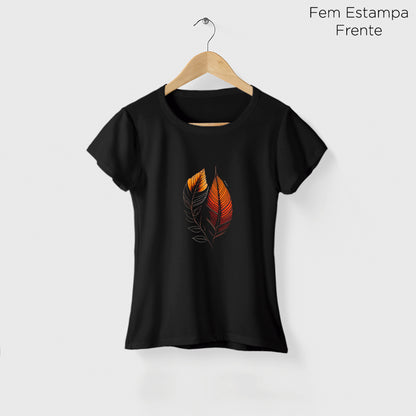 Camiseta Amazônia BIOFOLHA - PRETO - cód 2120