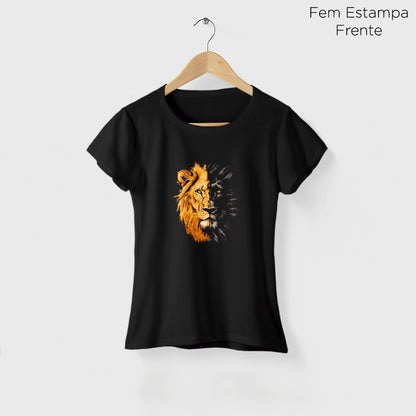 Camiseta Amazônia ON OFF LION - PRETO - cód 2126