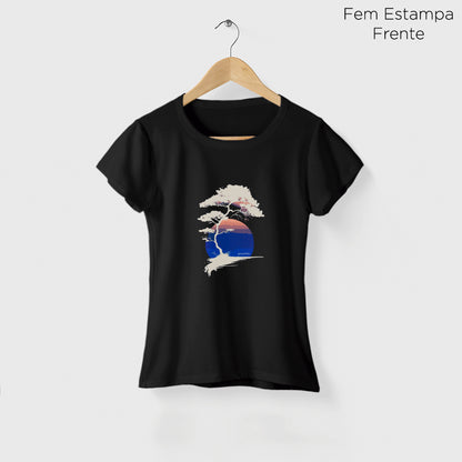 Camiseta Amazônia BONSAI PAISAGEM - PRETO - cód 2135