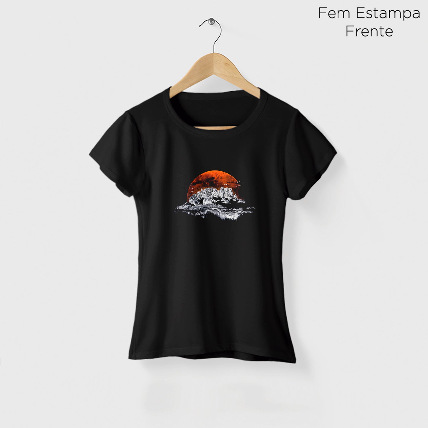 Camiseta Amazônia PARQUE NACIONAL DO ITATIAIA - PRETO - cód 2144