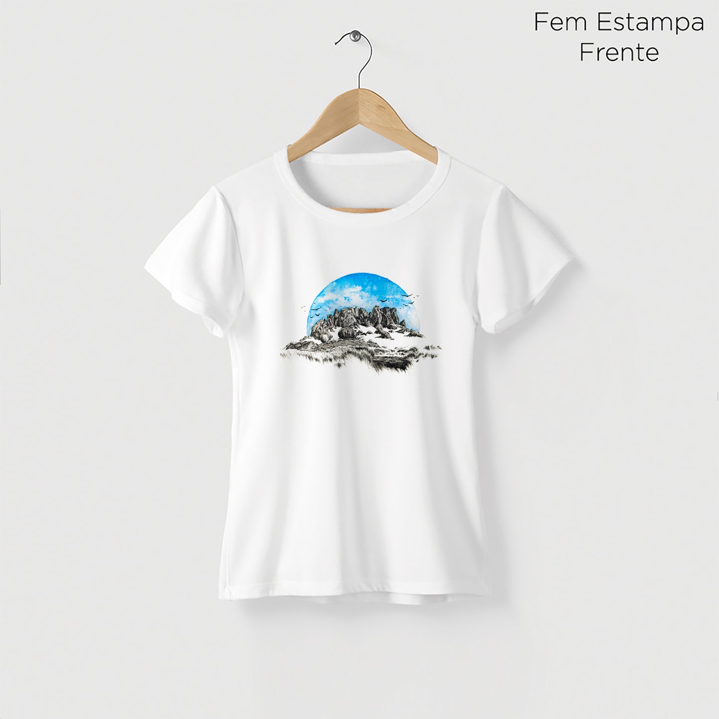 Camiseta Amazônia PARQUE NACIONAL DO ITATIAIA - BRANCO - cód 2144