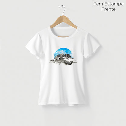 Camiseta Amazônia PARQUE NACIONAL DO ITATIAIA - BRANCO - cód 2144