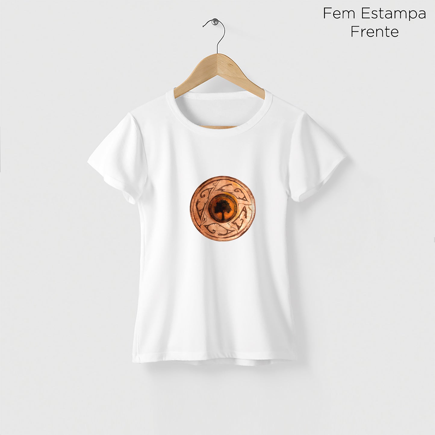 Camiseta Amazônia CERÂMICA – BRANCO - cód 2207