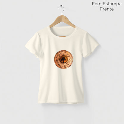 Camiseta Amazônia CERÂMICA – OFF WHITE - cód 2207