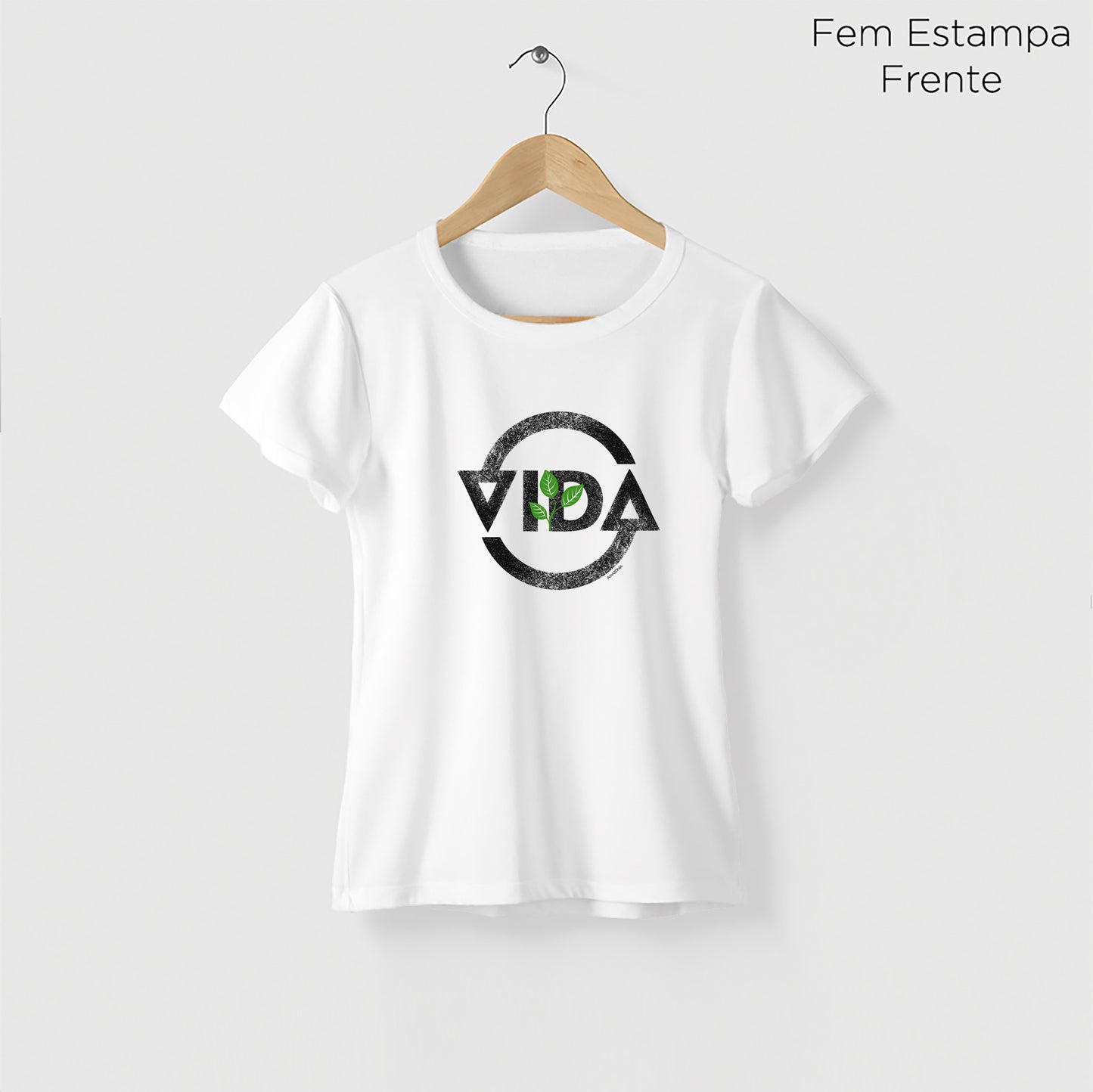 Camiseta Amazônia CICLO DA VIDA – BRANCO - cód 2214