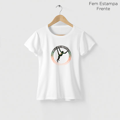 Camiseta Amazônia MACACO LOGO – BRANCO - cód 2216