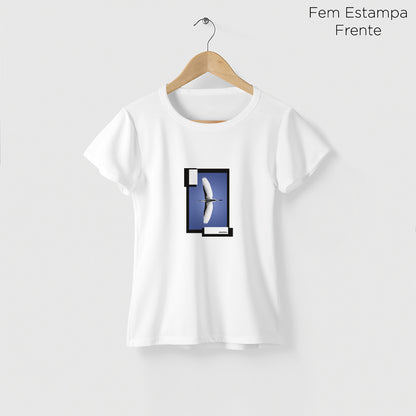 Camiseta Amazônia ENTRE CÉU E RIO – BRANCO - cód 2223