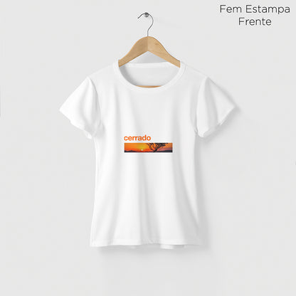 Camiseta Amazônia BIOMA CERRADO – BRANCO - cód 2227