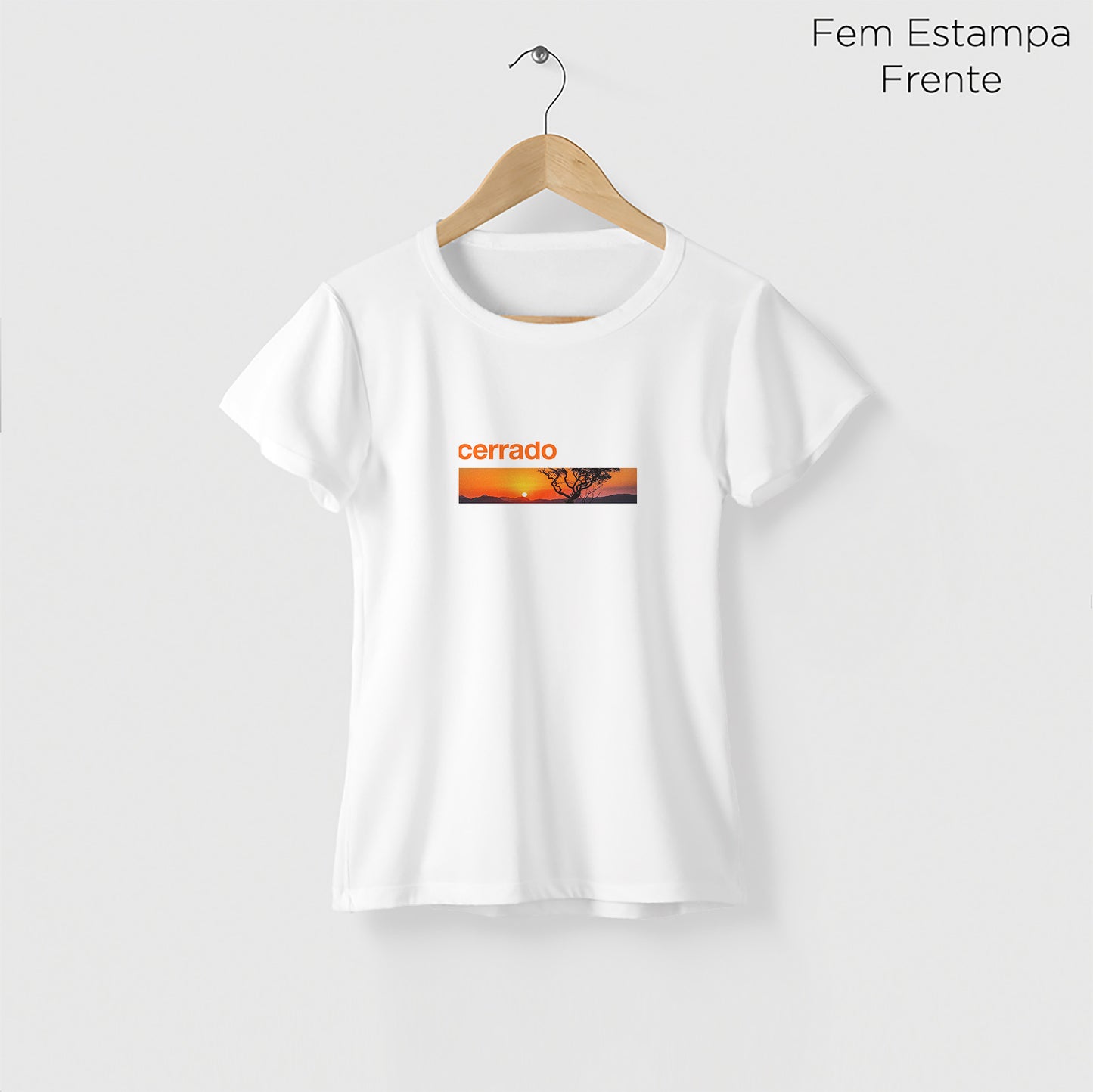 Camiseta Amazônia BIOMA CAATINGA – BRANCO - cód 2226