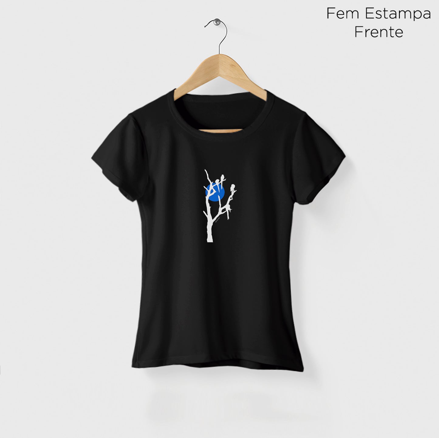 Camiseta Amazônia ENTRE GALHOS - PRETO - cód 2231