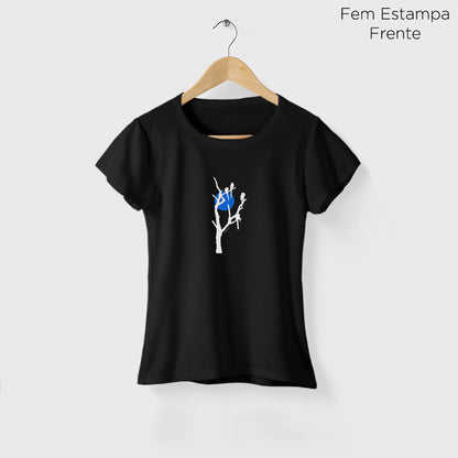 Camiseta Amazônia ENTRE GALHOS - PRETO - cód 2231