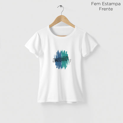 Camiseta Amazônia BARCO AMAZÔNICO - BRANCO - cód 2236
