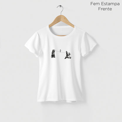 Camiseta Amazônia HIGHLINE - BRANCO - cód 2237